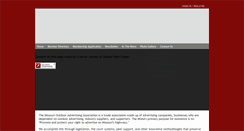 Desktop Screenshot of missourioutdooradvertisingassociation.com